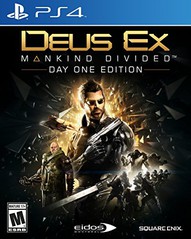 PS4: DEUS EX: MANKIND DIVIDED (NM) (GAME)